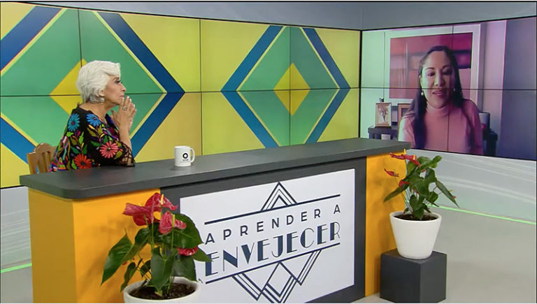 Paty Kelly con Nancy Rivero.