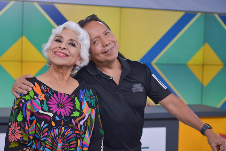 Paty Kelly con David Martínez